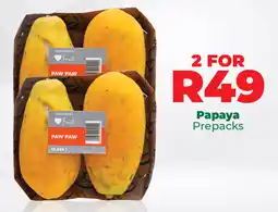 Food Lover's Market Papaya Prepacks offer
