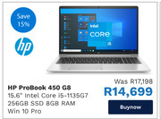 First Shop HP Probook 450 G8 offer