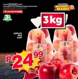 Choppies Apples Red offer