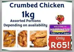 Foodeez Crumbed Chicken offer