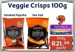 Foodeez Veggie Crisps offer
