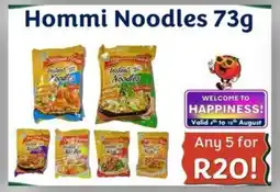 Foodeez Hommi Noodles offer