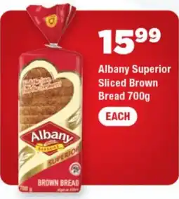 OK Express Albany Superior Sliced Brown Bread offer