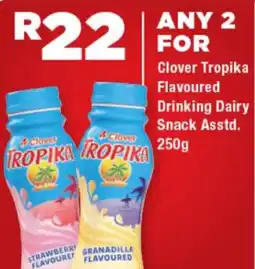 OK Express Clover Tropika Flavoured Drinking Dairy Snack Asstd. offer