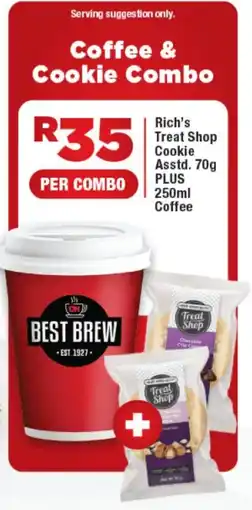 OK Express Coffee & Cookie Combo offer
