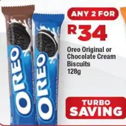OK Express Oreo Original or Chocolate Cream Biscuits offer