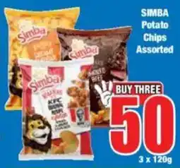 Boxer SIMBA Potato Chips Assorted offer