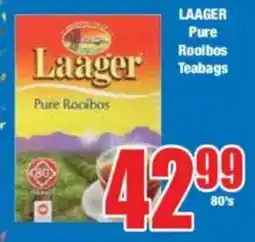 Boxer LAAGER Pure Rooibos Teabags offer