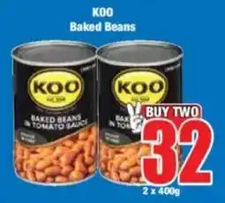 Boxer KOO Baked Beans offer