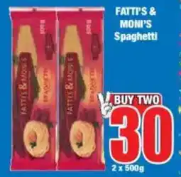 Boxer FATTI'S & MONI'S Spaghetti offer