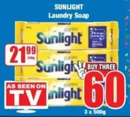 Boxer SUNLIGHT Laundry Soap offer