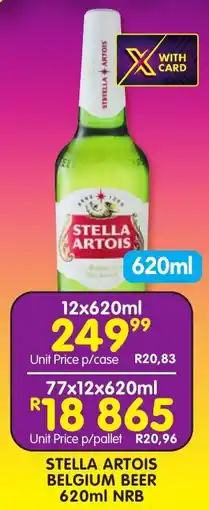 Shoprite Liquor Stella artois belgium beer nrb offer