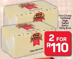 Pick n Pay Hypermarket First Choice Traditional Style Salted Butter Brick offer