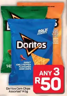 Pick n Pay Hypermarket Doritos Corn Chips Assorted offer