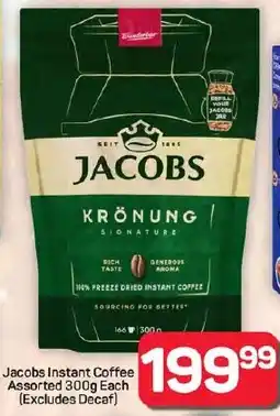 Pick n Pay Hypermarket Jacobs Instant Coffee Assorted offer