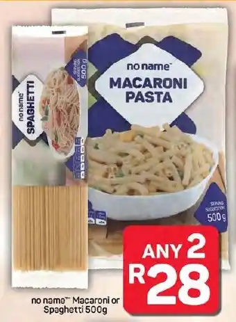 Pick n Pay Hypermarket no name Macaroni or Spaghetti offer