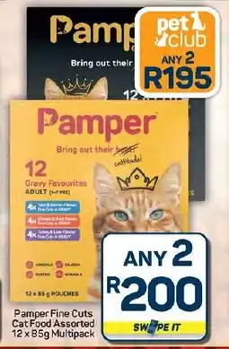 Pick n Pay Hypermarket Pamper Fine Cuts Cat Food Assorted offer