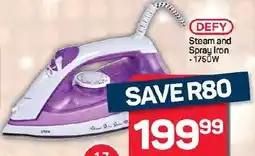 Pick n Pay Hypermarket Defy Steam and Spray Iron offer