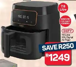 Pick n Pay Hypermarket DEFY XXL Digital Air Fryer offer