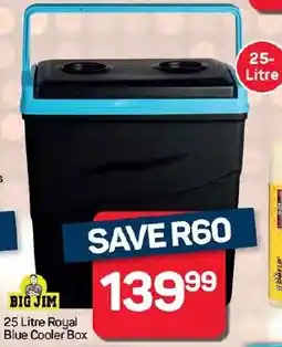 Pick n Pay Hypermarket BIG JIM Royal Blue Cooler Box offer