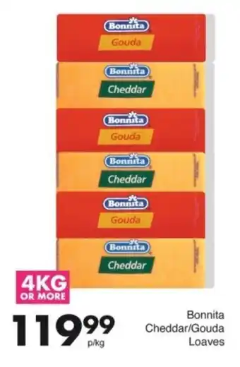 Save Hyper Bonnita Cheddar/ Gouda Loaves offer