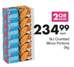 Save Hyper I&J Crumbed Mince Portions offer