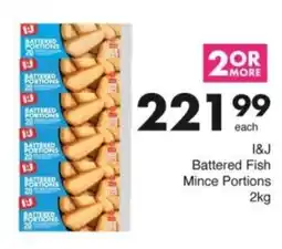 Save Hyper I&J Battered Fish Mince Portions offer