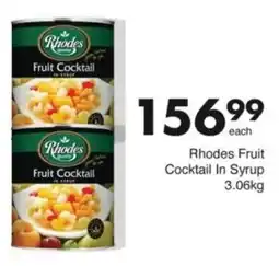 Save Hyper Rhodes Fruit Cocktail In Syrup offer