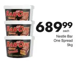 Save Hyper Nestle Bar One Spread offer