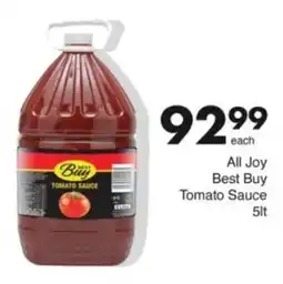 Save Hyper All Joy Best Buy Tomato Sauce offer