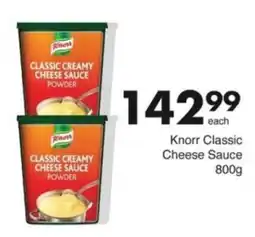 Save Hyper Knorr Classic Cheese Sauce offer