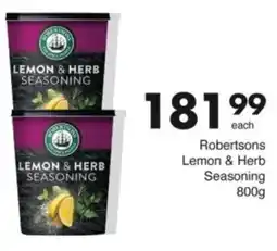 Save Hyper Robertsons Lemon & Herb Seasoning offer