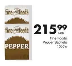 Save Hyper Fine Foods Pepper Sachets offer