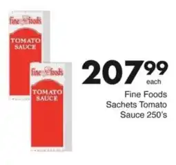 Save Hyper Fine Foods Sachets Tomato Sauce offer