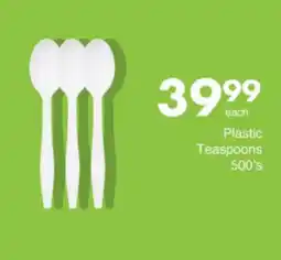 Save Hyper Plastic Teaspoons offer