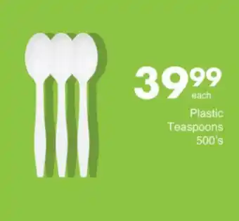Save Hyper Plastic Teaspoons offer