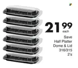 Save Hyper Save Half Platter Dome & Lid offer