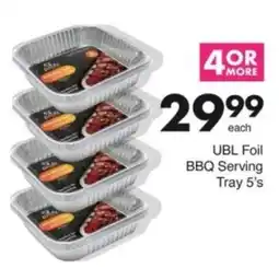 Save Hyper UBL Foil BBQ Serving Tray offer