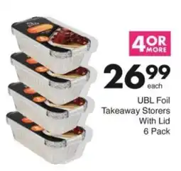 Save Hyper UBL Foil Takeaway Storers With Lid offer