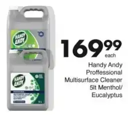 Save Hyper Handy Andy Proffessional Multisurface Cleaner Menthol/ Eucalyptus offer