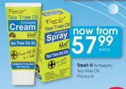 Clicks Treet-It Antiseptic Tea Tree Oil Products offer