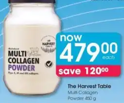 Clicks The Harvest Table Multi Collagen Powder offer