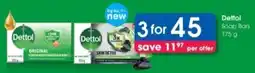 Clicks Dettol Soap Bars offer
