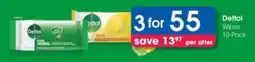 Clicks Dettol Wipes offer