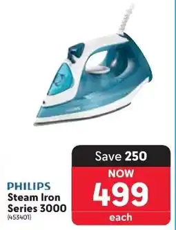 Makro PHILIPS Steam Iron Series 3000 offer