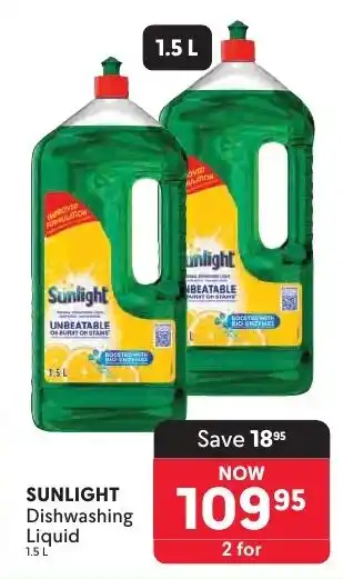 Makro SUNLIGHT Dishwashing Liquid offer