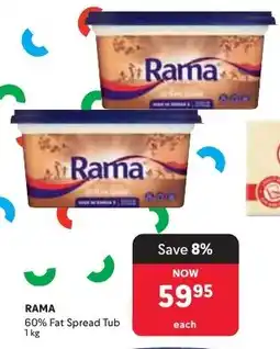 Makro RAMA 60% Fat Spread Tub offer