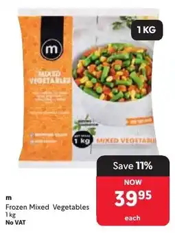 Makro m Frozen Mixed Vegetables offer