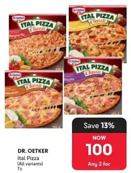 Makro DR. OETKER Ital Pizza offer