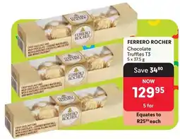 Makro FERRERO ROCHER Chocolate Truffles T3 offer